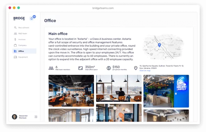 bridgeteams main office