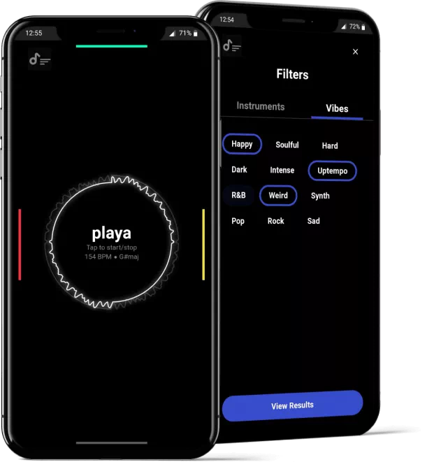 mobile devices with melody app