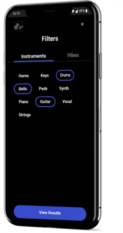 melody filter in iphone