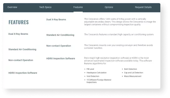 peco-inspx.com features page