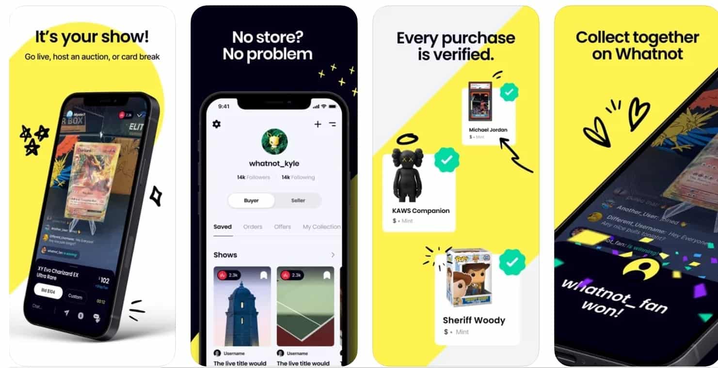 whatnot shopping app