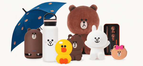 Line friends merch