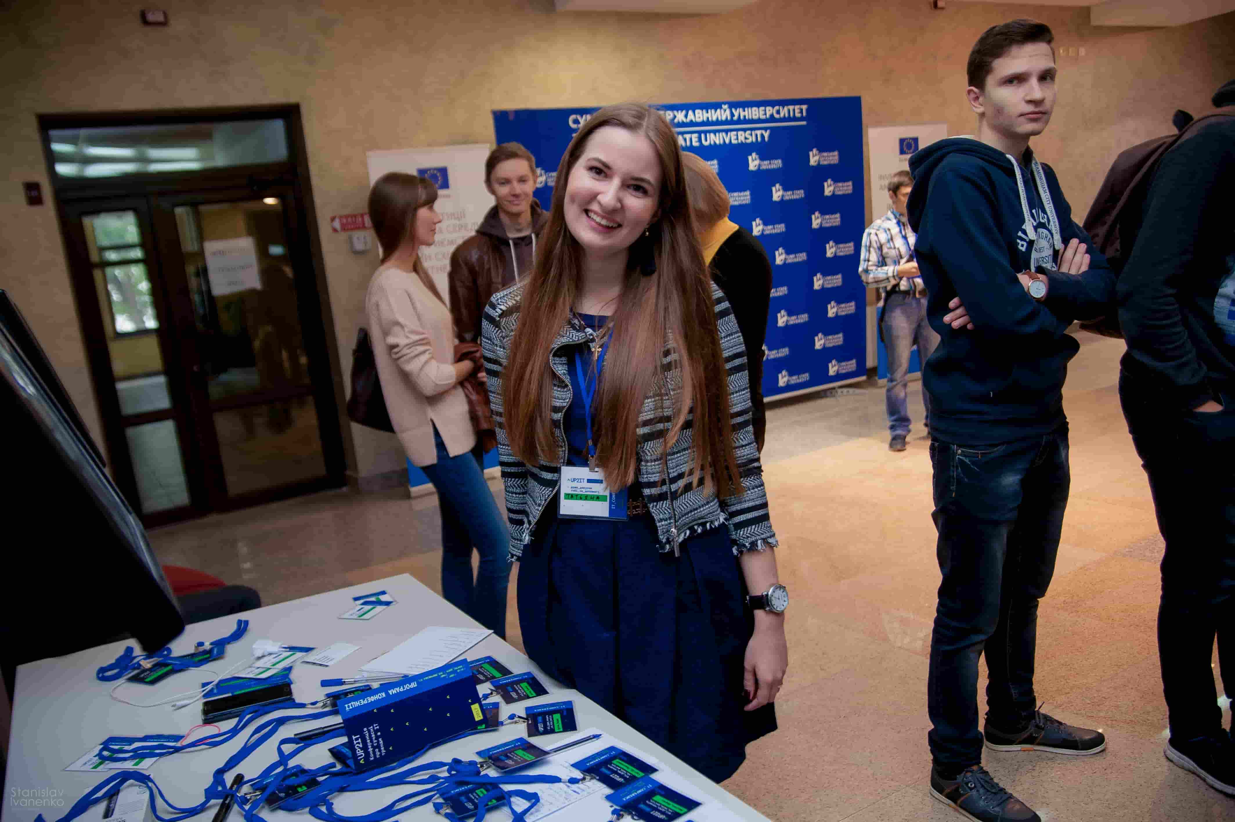 Volunteer at UP2IT Conference