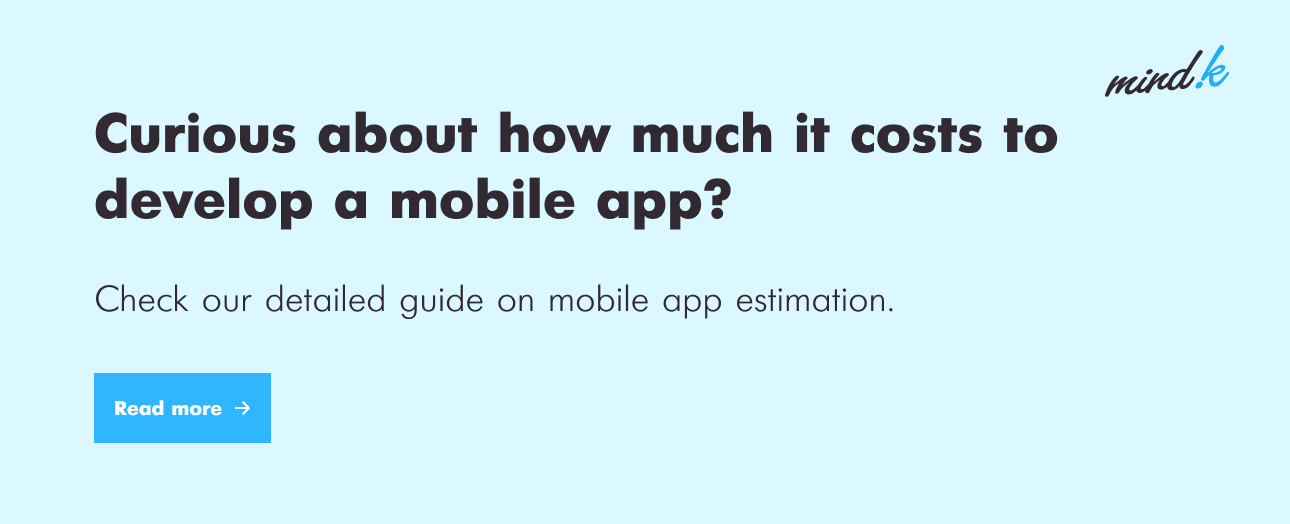 how much does it costs to develop a mobile app