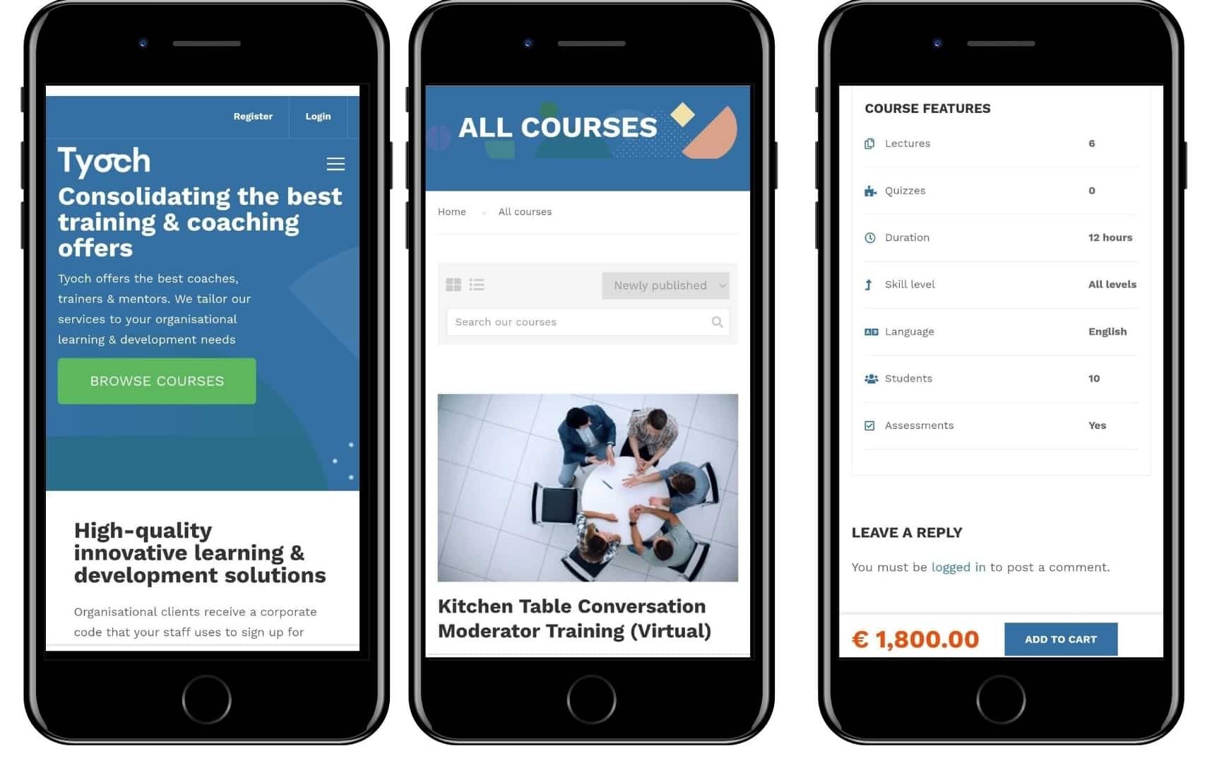 Tyoch eLearning app