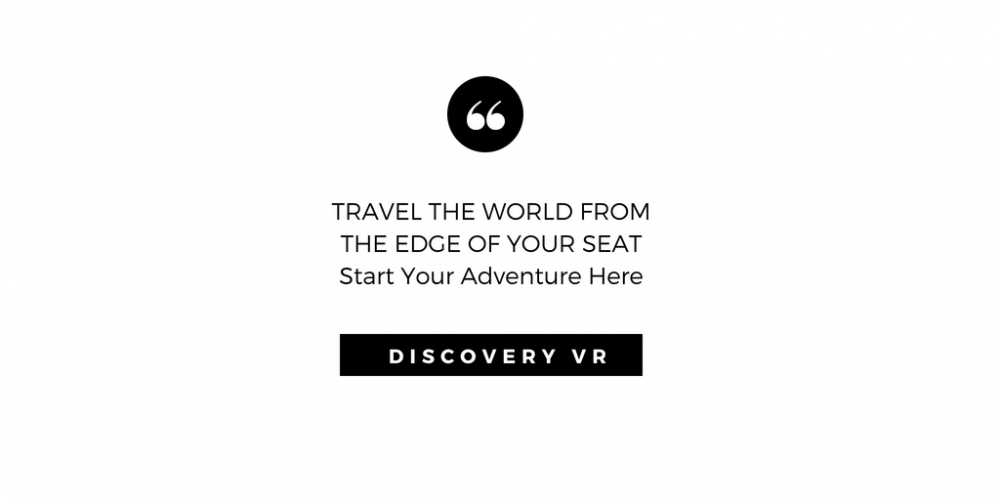 Discovery VR slogan