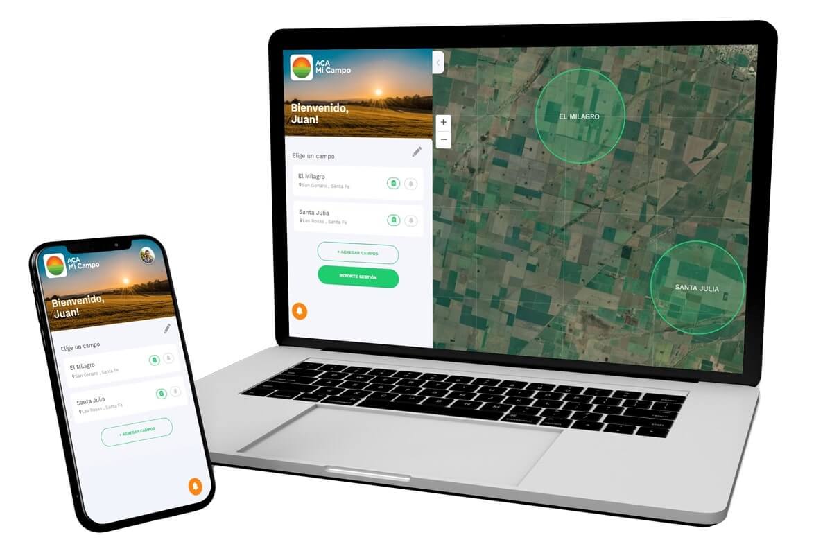 remote farming monitoring location based app