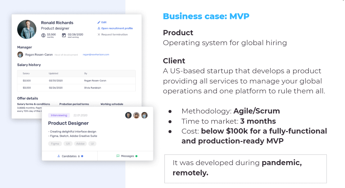 Bridge iterative development process case