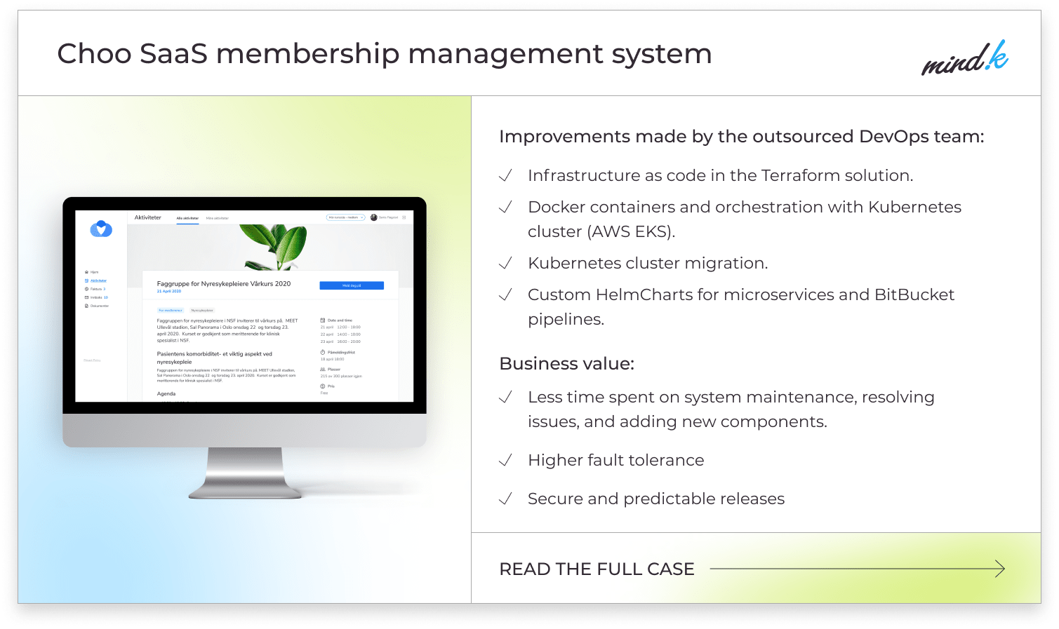 Choo SaaS system case study