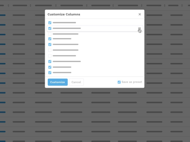 17 Best UX Tips for Creative Data Table Design | MindK