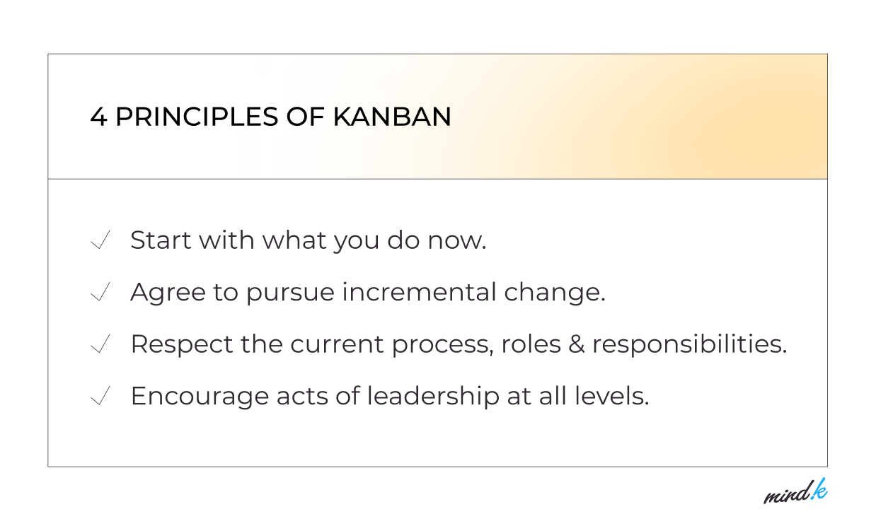 principles of kanban