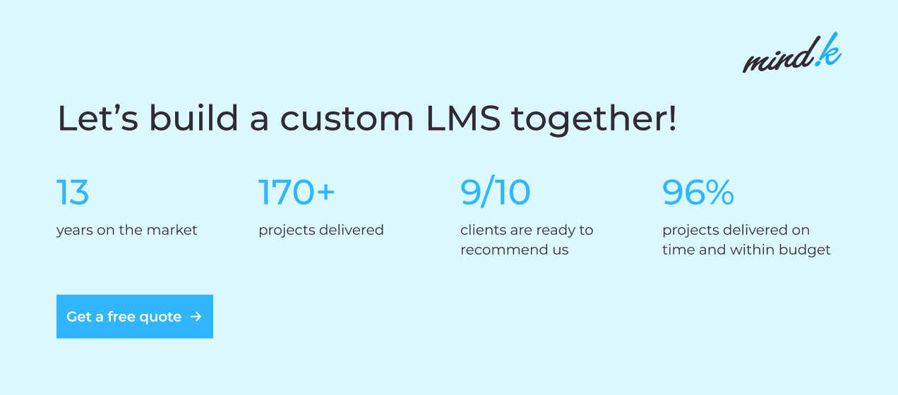 let's start custom LMS development