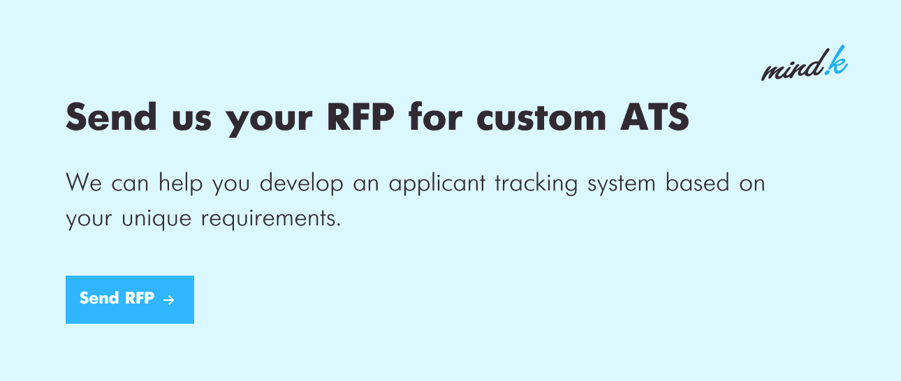 send an applicant tracking system RFP