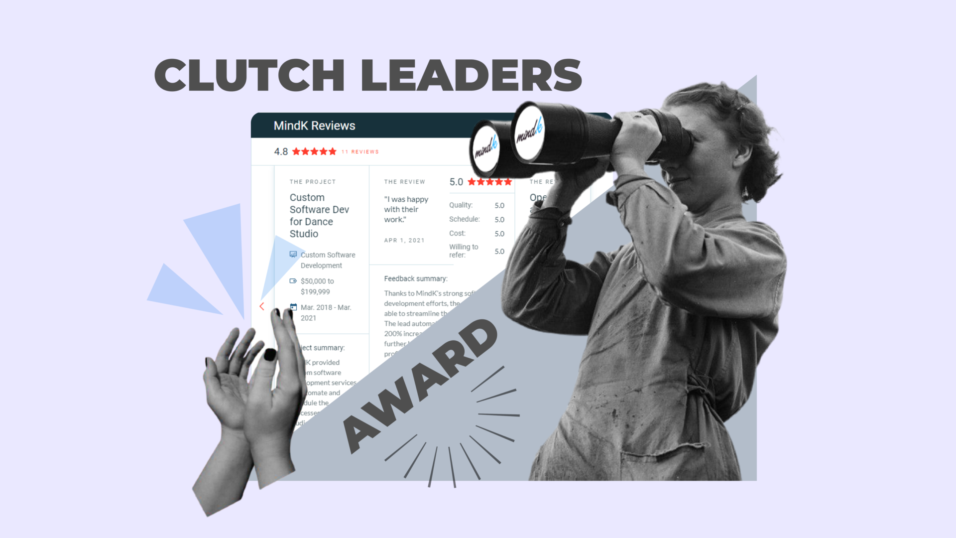 MindK Received Clutch Leaders Award