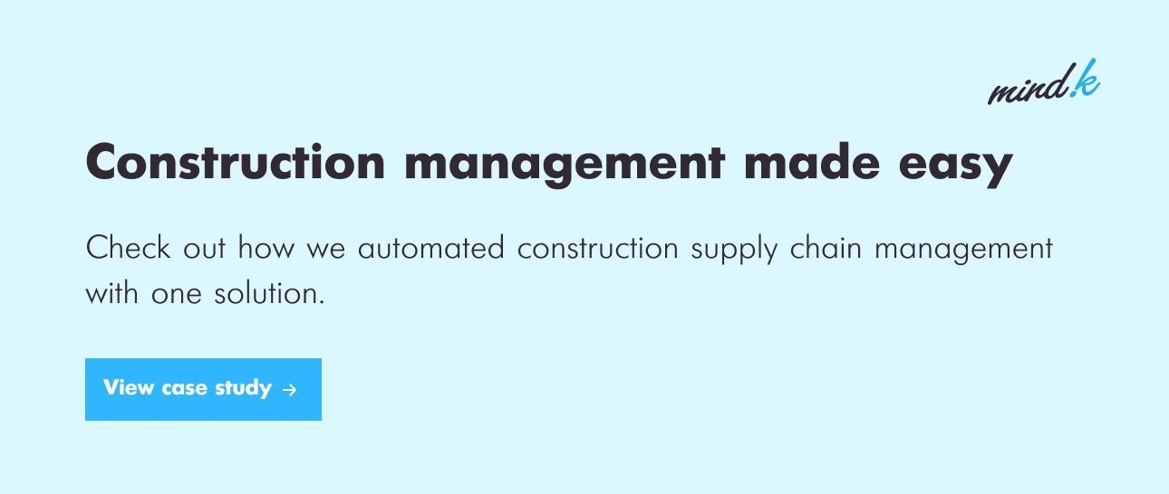 Construction management automation