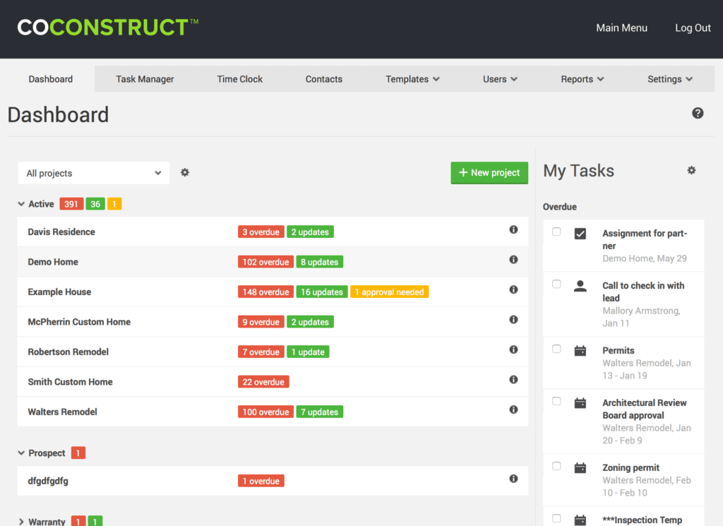 construction task management