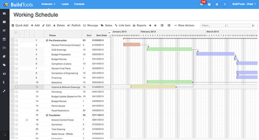 construction project scheduling