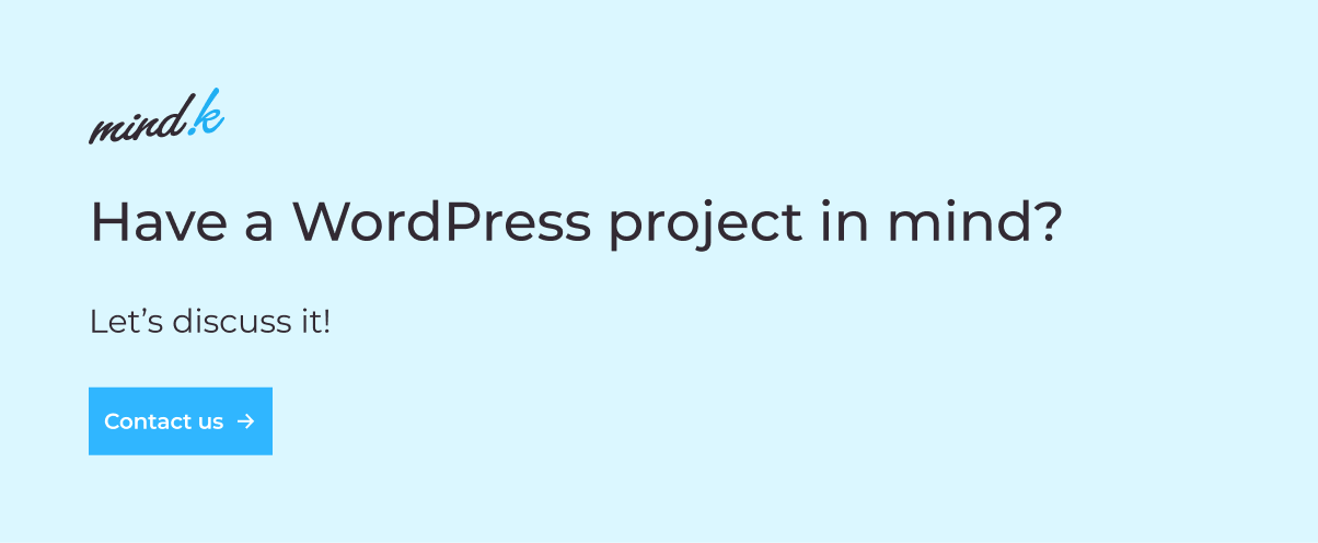 WordPress project