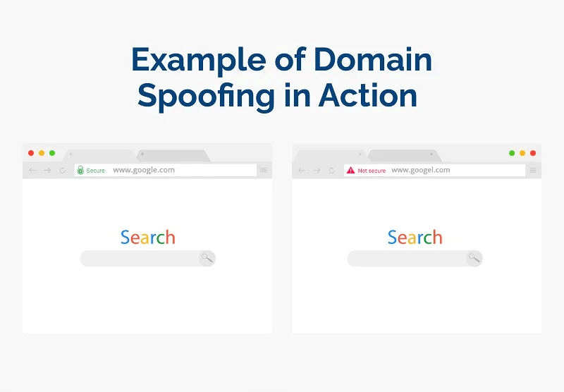 domain spoofing example