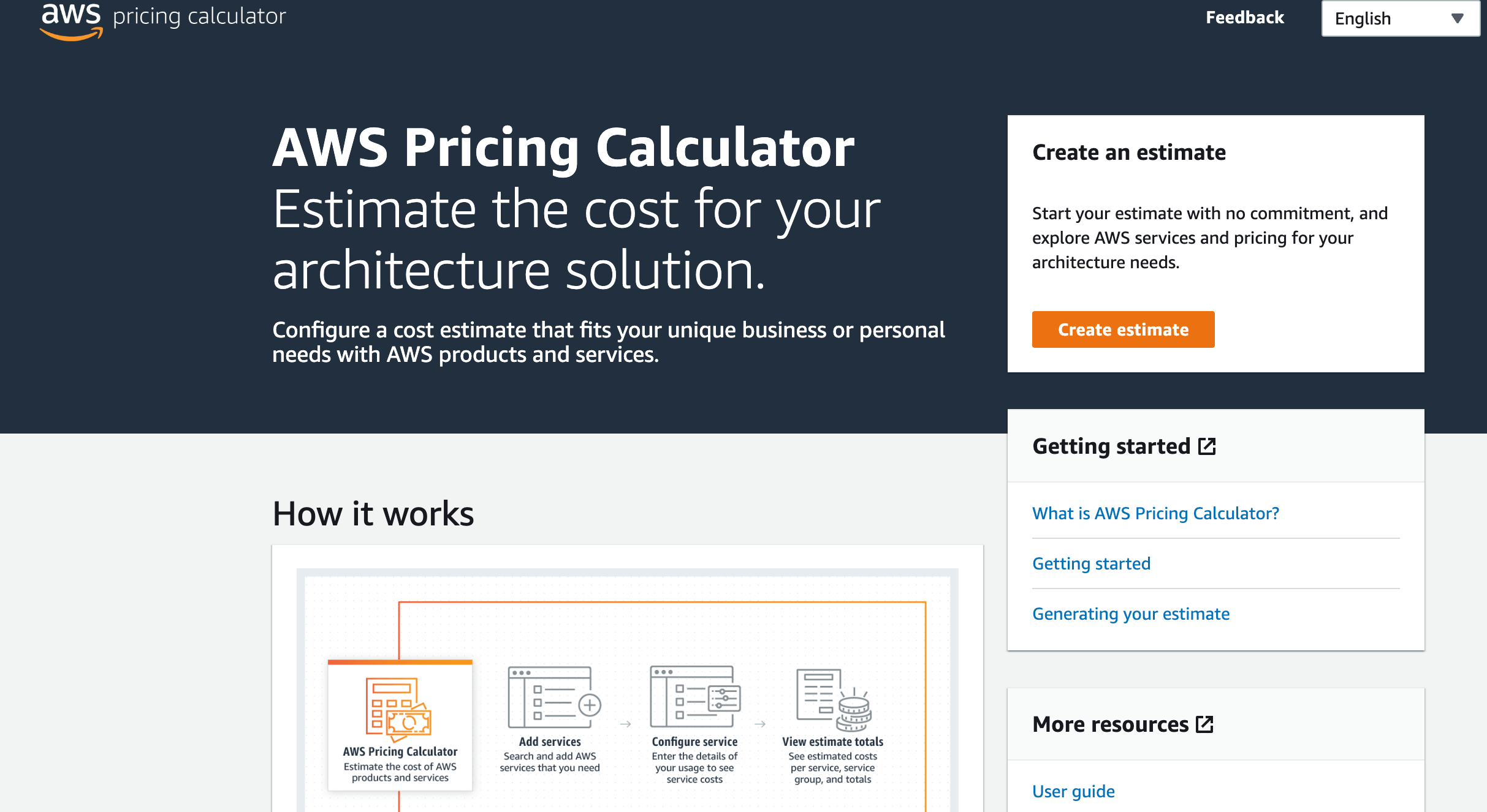 aws pricing