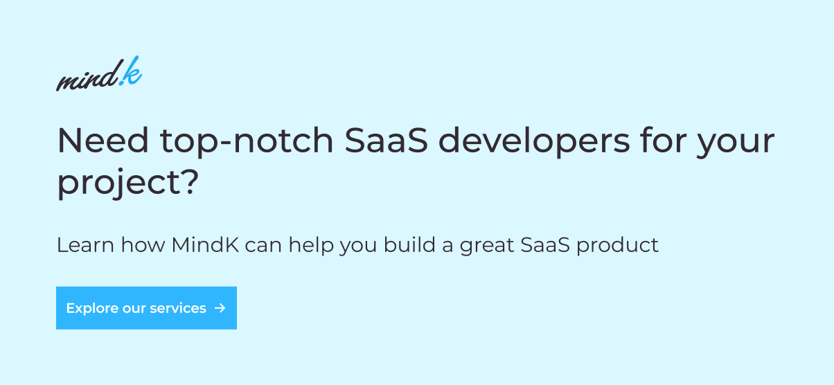 Find a SaaS developer