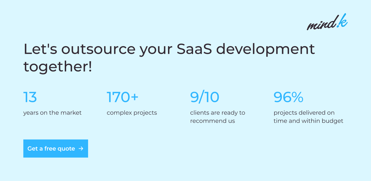 Lests start with outsourcing SaaS development