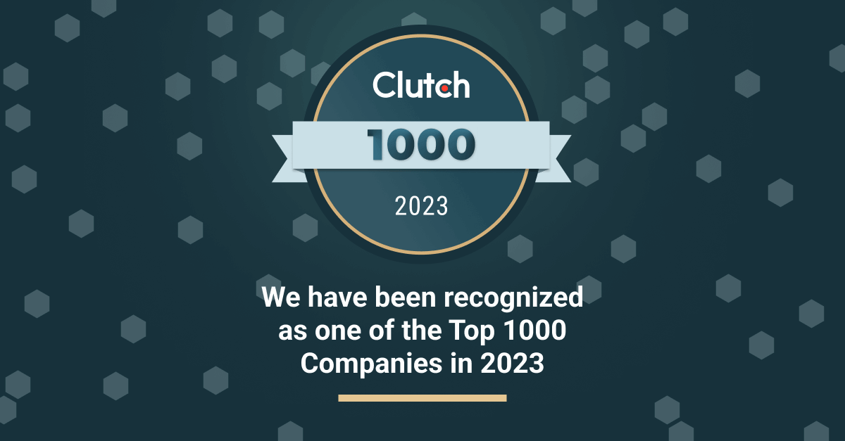 Clutch 1000 award 2023
