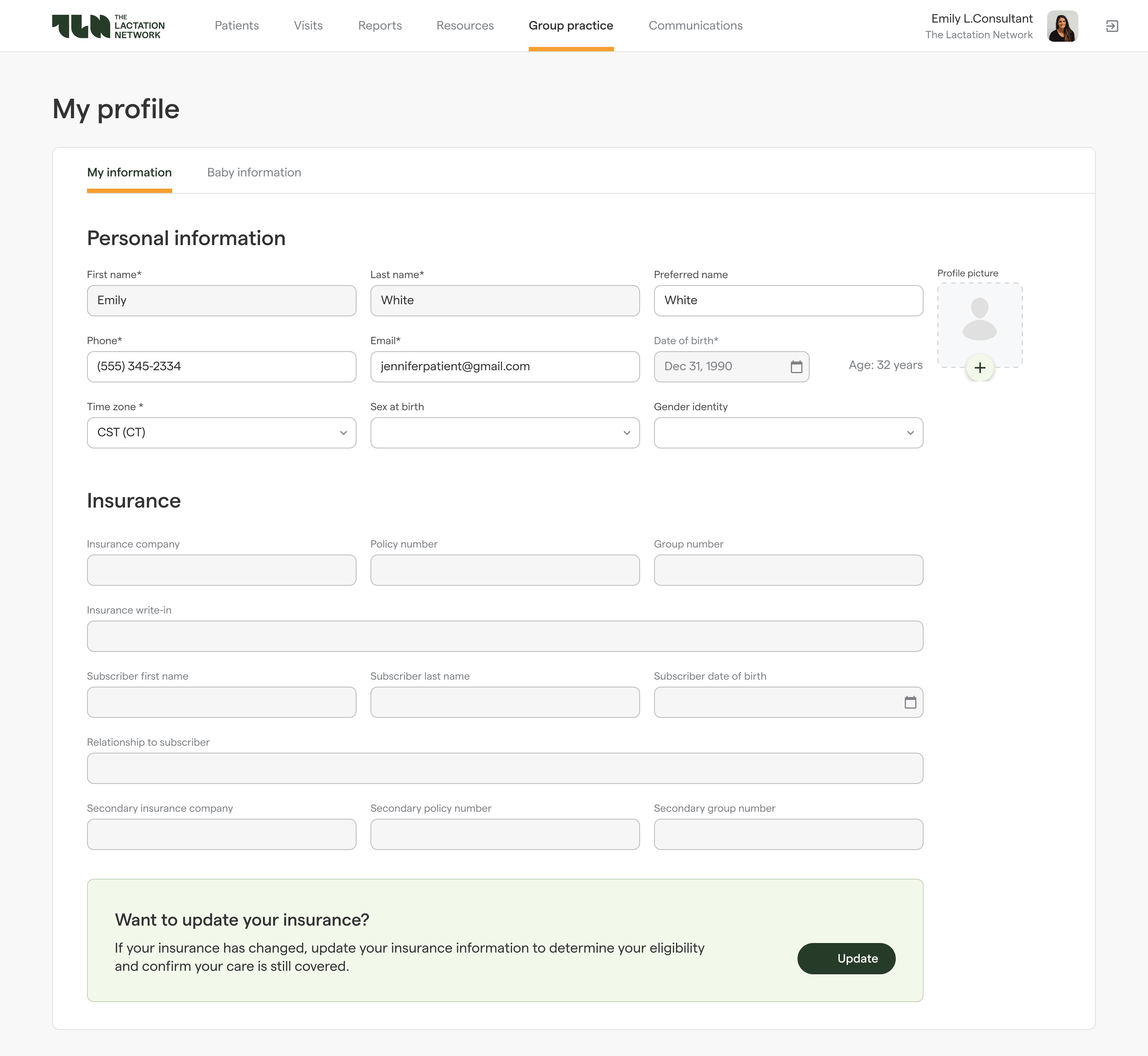 Custom EMR data capture for revenue cycle management