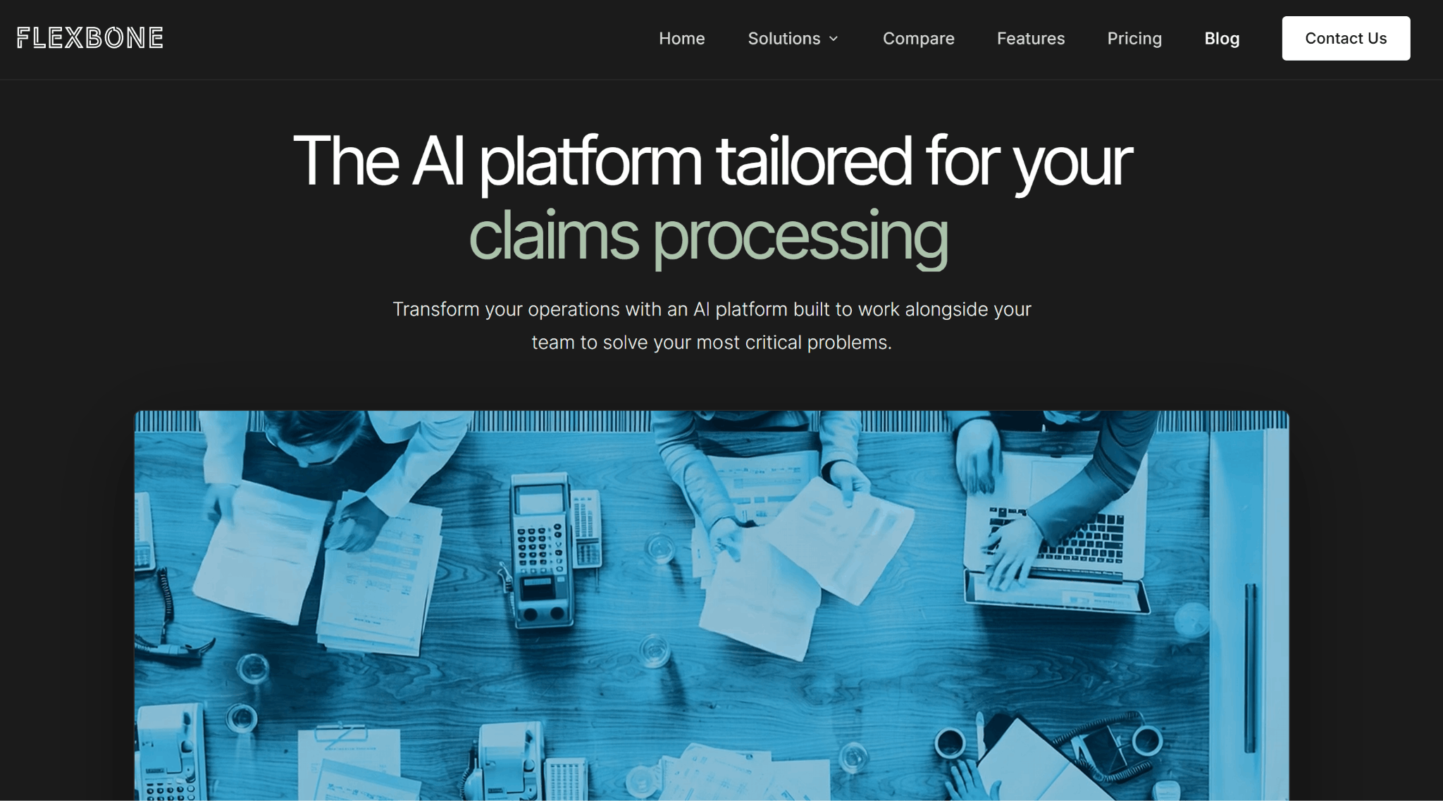 flexbone homepage