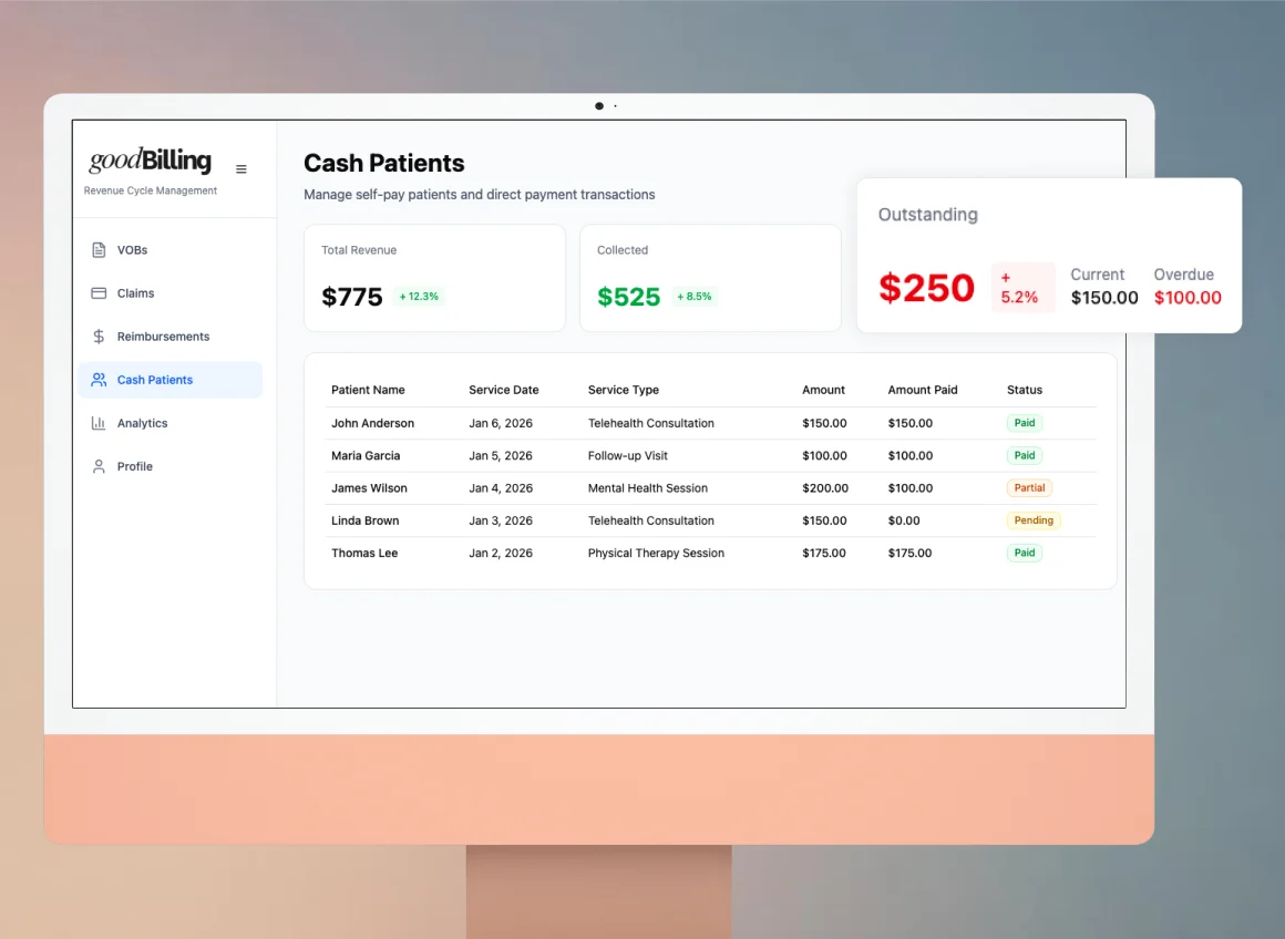 End-to-end platform for agentic RCM automation
