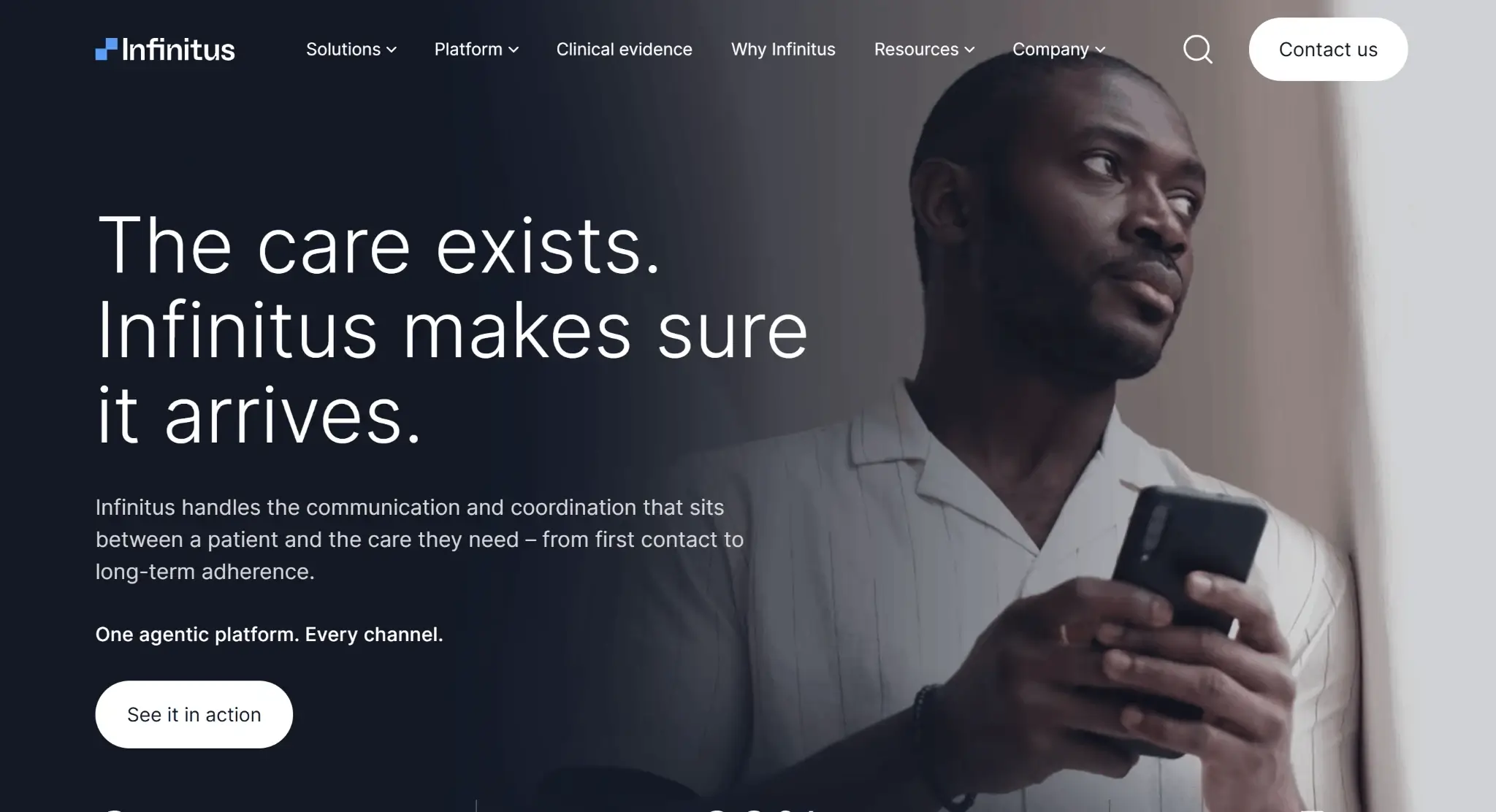 infinitus homepage