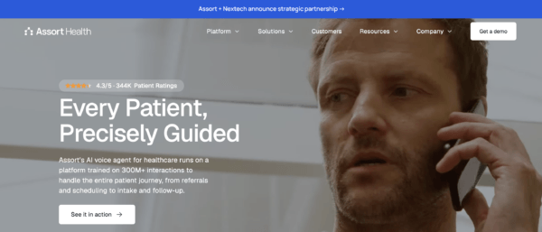 Assort Health – AI Phone Agents for Specialty Practices