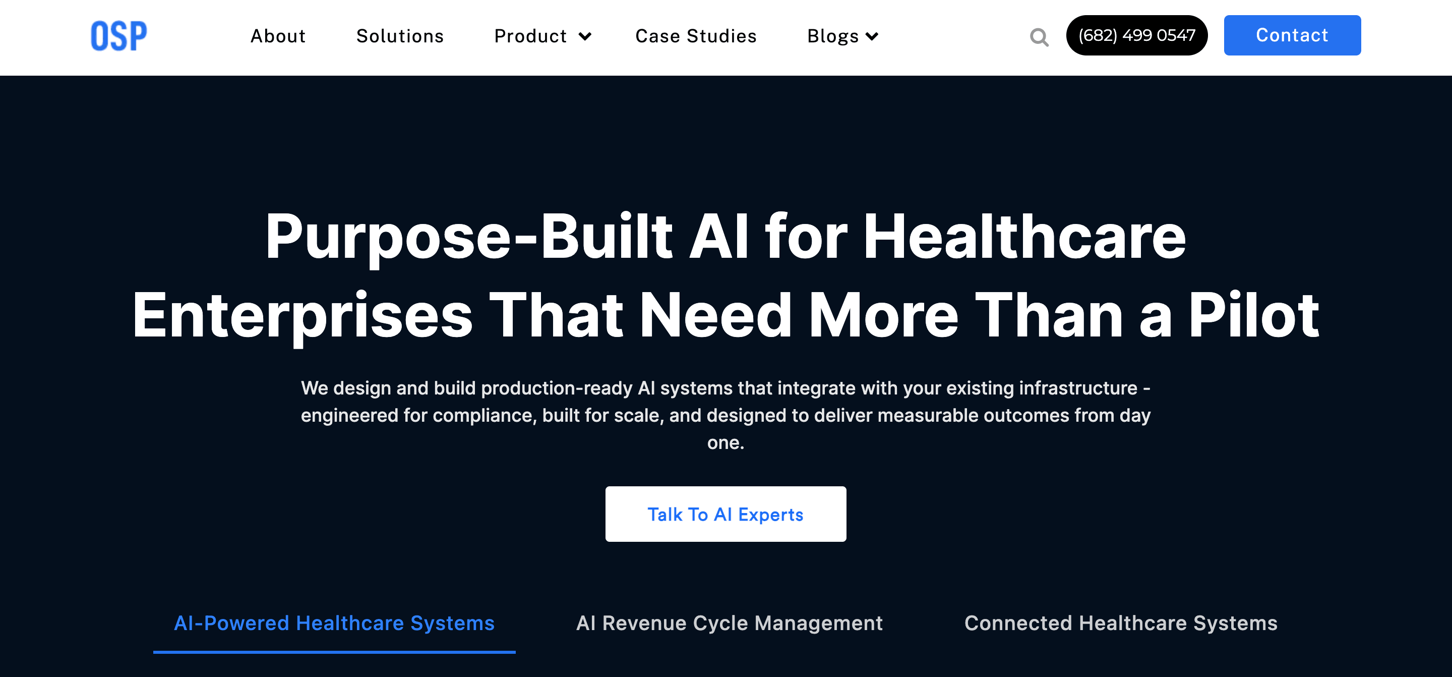 OSP Labs: AI for Healthcare