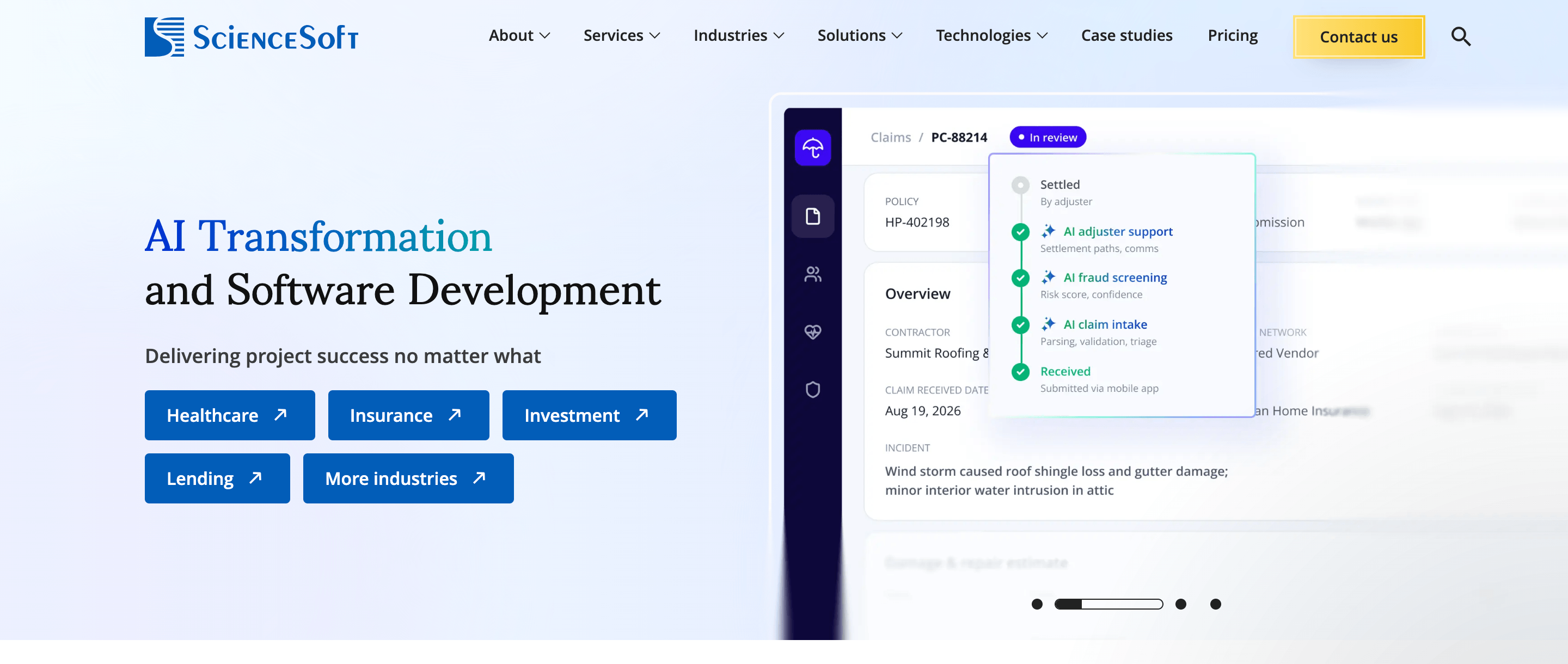 ScienceSoft: and Software Development