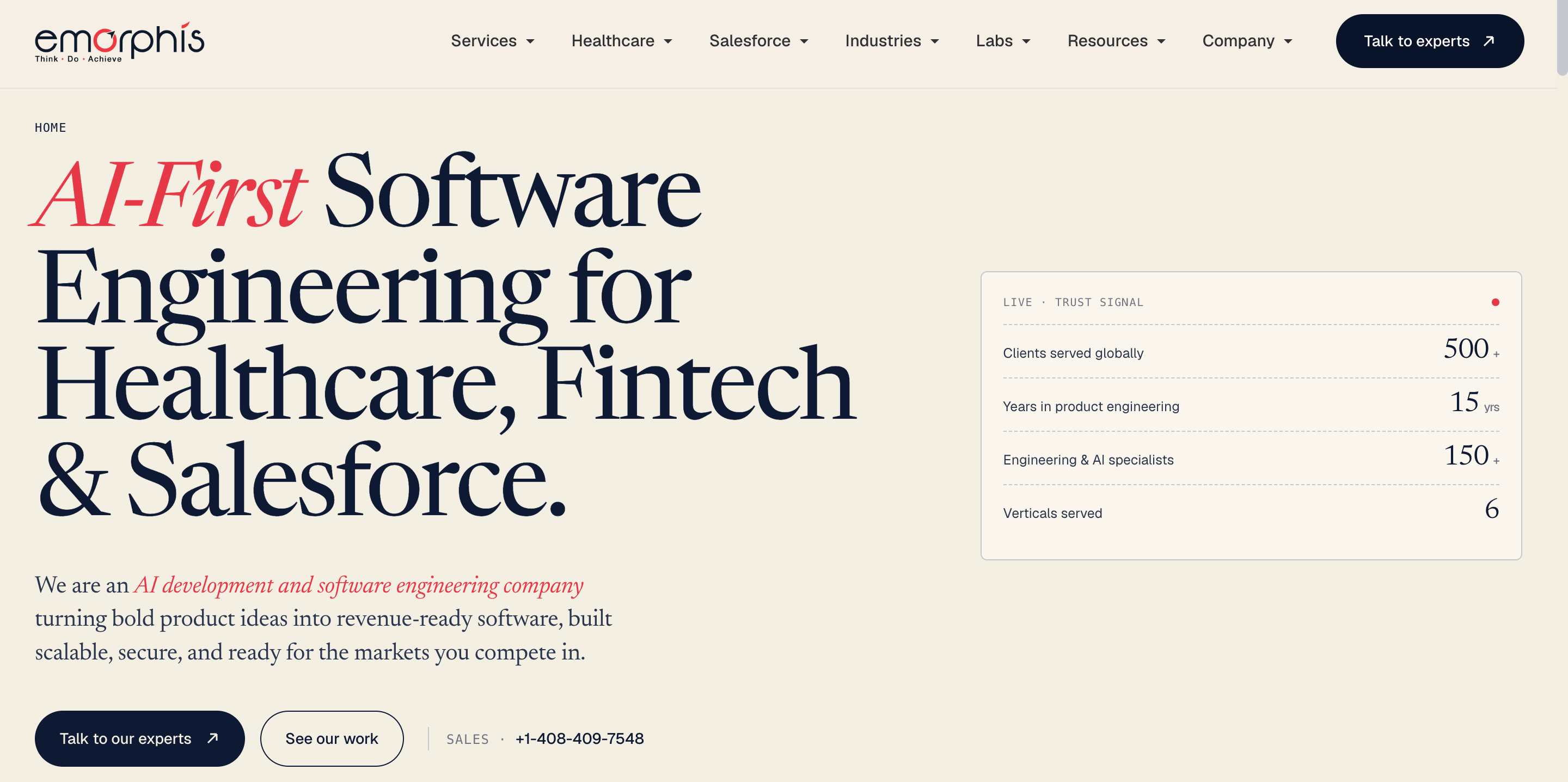 Emorphis: AI development and software engineering company