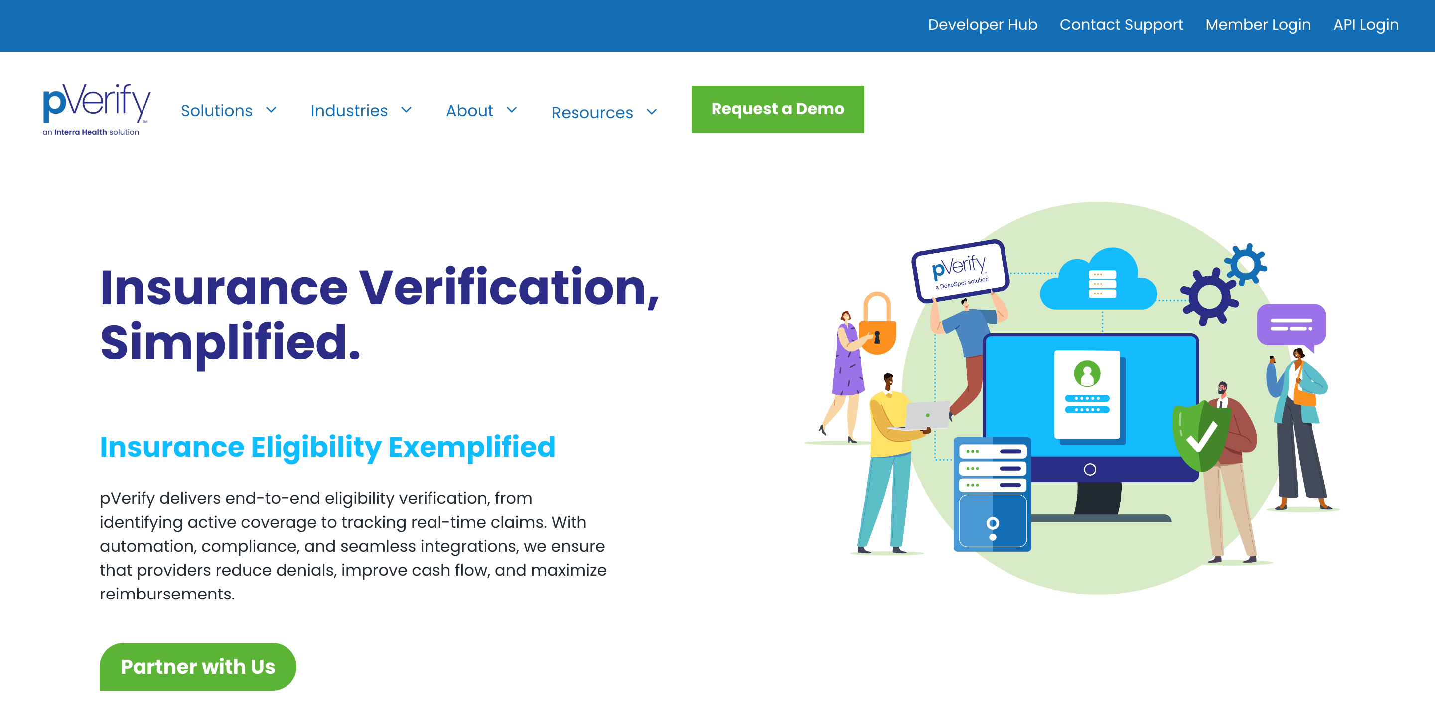 pVerify: Realtime Insurance Eligibility Verification