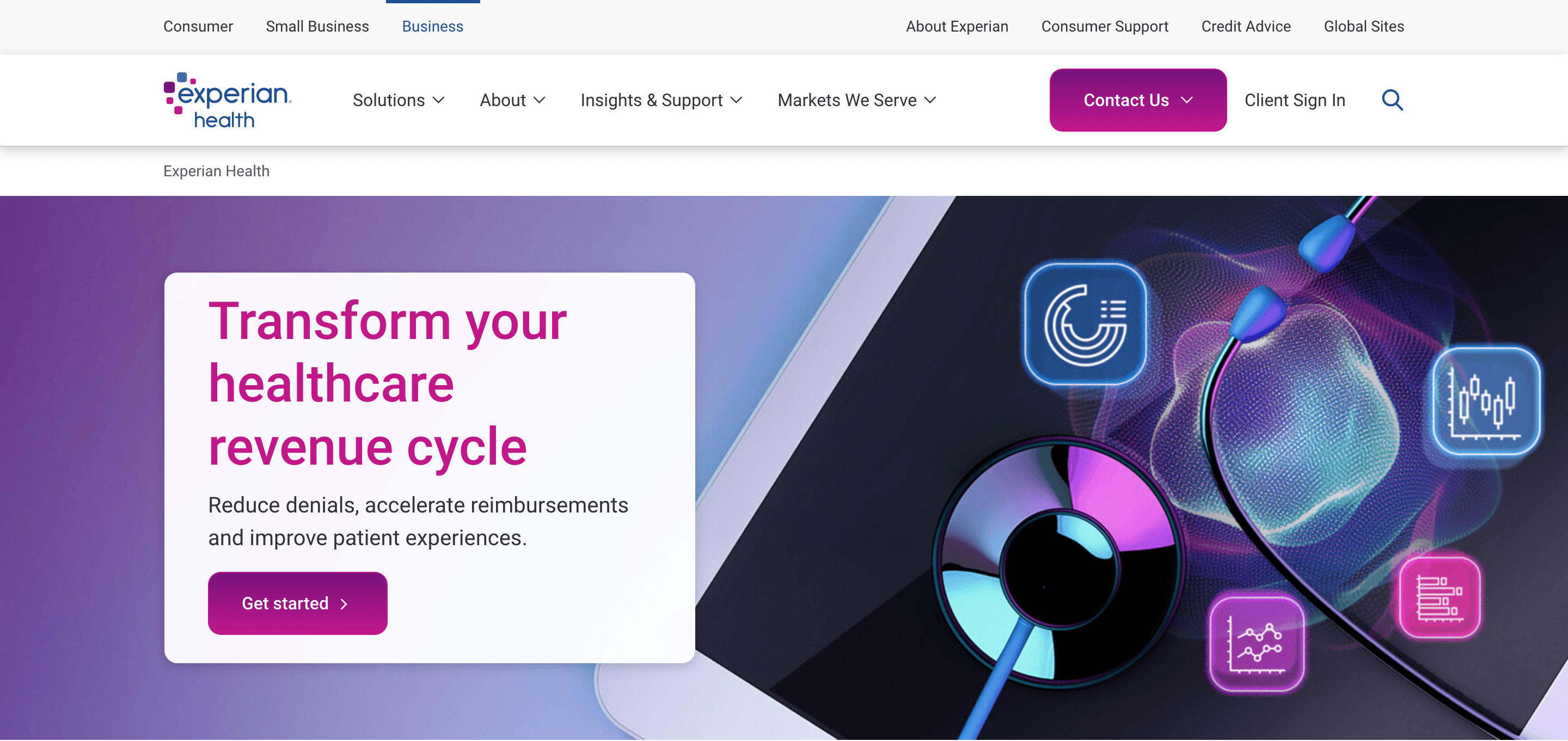 Experian Health: Healthcare Technology & Revenue Cycle Management