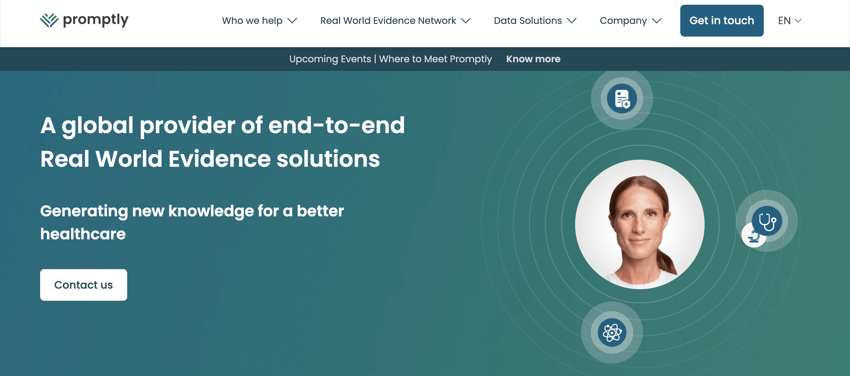 Promptly: Real-World Evidence solutions