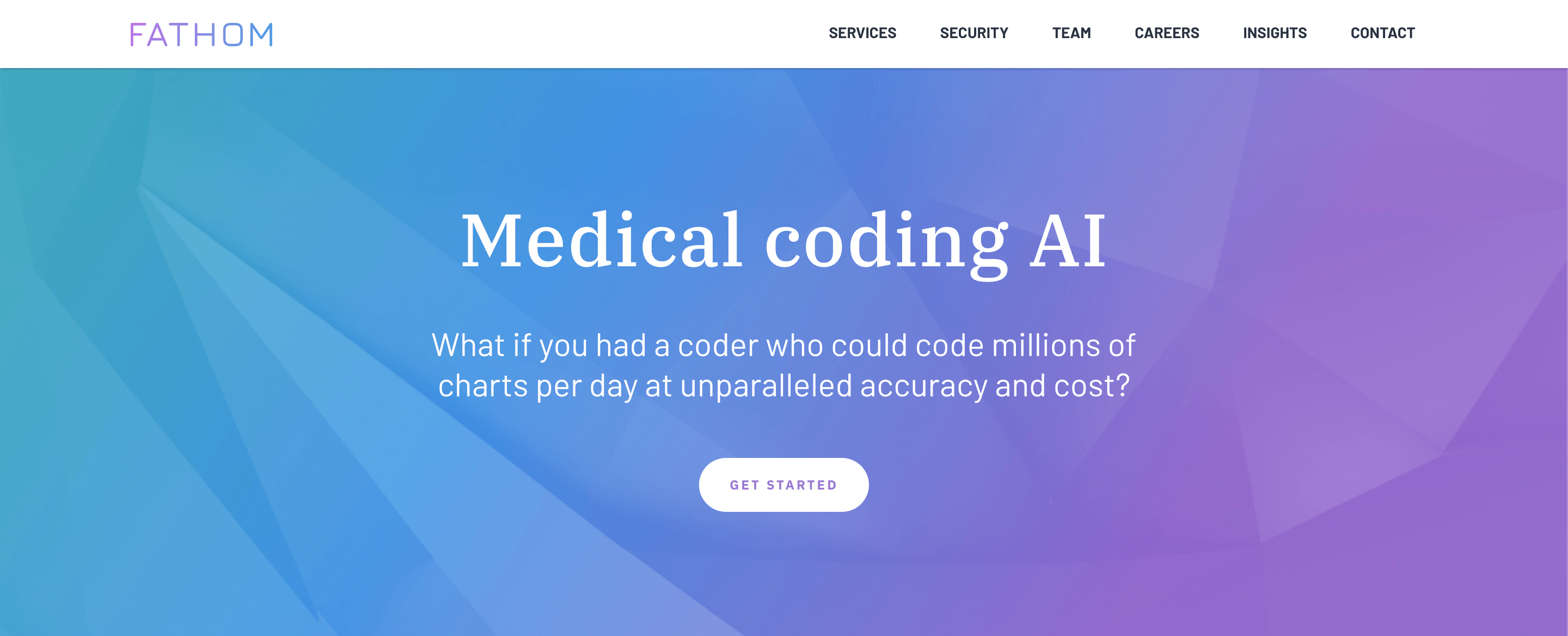 Fathom: AI medical coding software